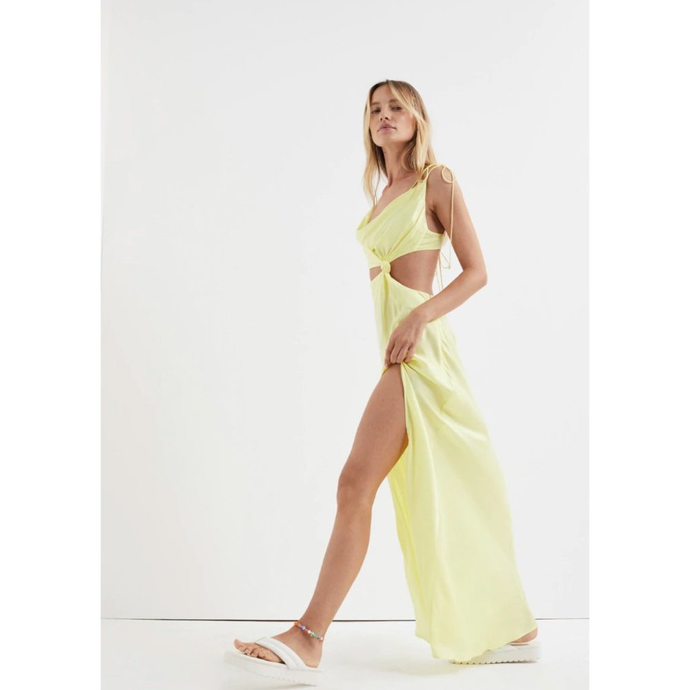 NWT Kyra Cut Out Maxi Dress by For Love & Lemons